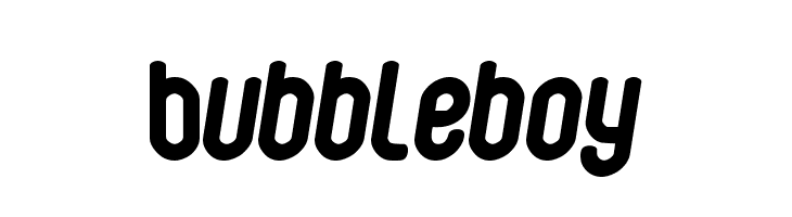 Bubbleboy Font