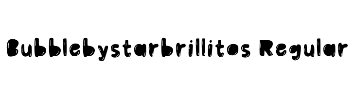 Bubblebystarbrillitos Regular Fuentes