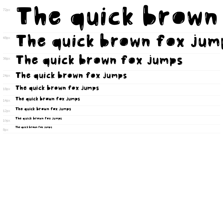 Bubblebystarbrillitos Regular Waterfall