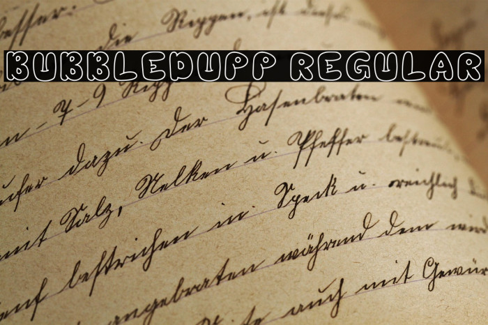 Bubbledupp Regular Example 2