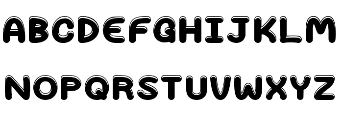 Bubblegum Ink Regular Fuentes MINÚSCULAS