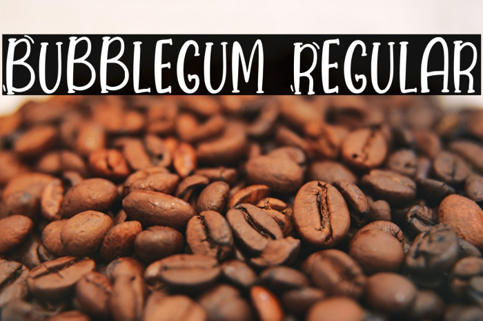 Bubblegum Regular Example 2