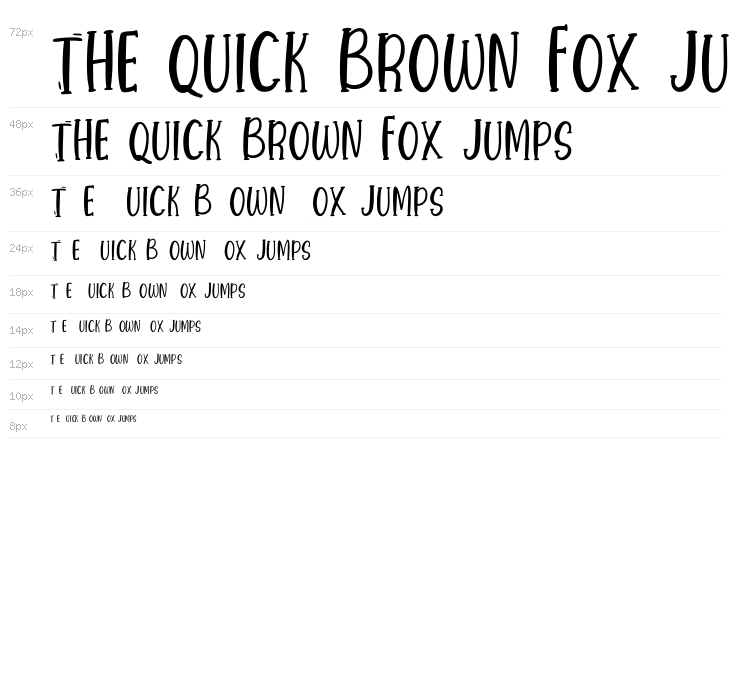 Bubblegum Regular Waterfall