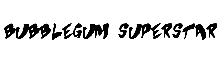 Bubblegum Superstar Font