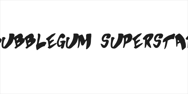 Bubblegum Superstar Logo