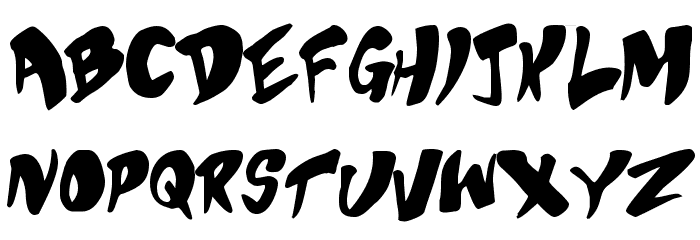 Bubblegum Superstar Font LOWERCASE