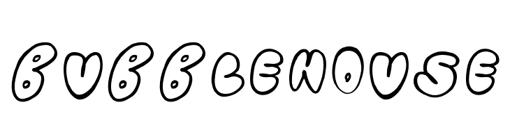 Bubblehouse Font