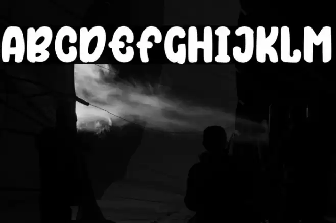 Bubblekids Font examples