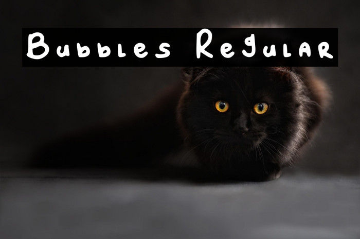 Bubbles Regular Example 3