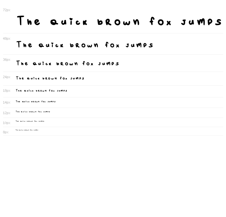 Bubbles Regular Waterfall