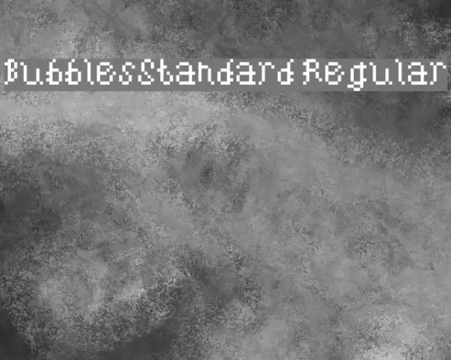 BubblesStandard Regular Example 3