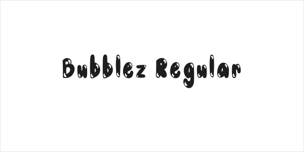 Bubblez Regular Logo