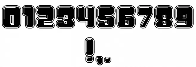 Bubblicious College Regular Font OTHER CHARS
