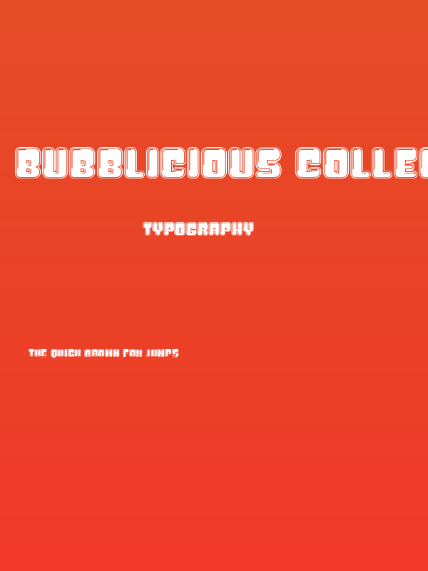 Bubblicious College Regular Poster