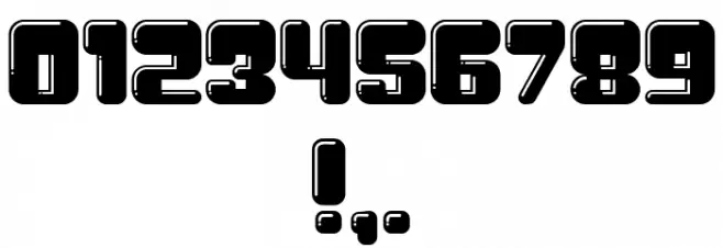 Bubblicious Regular Font OTHER CHARS