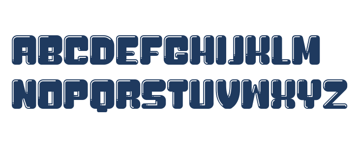 Bubblicious Regular Lowercase