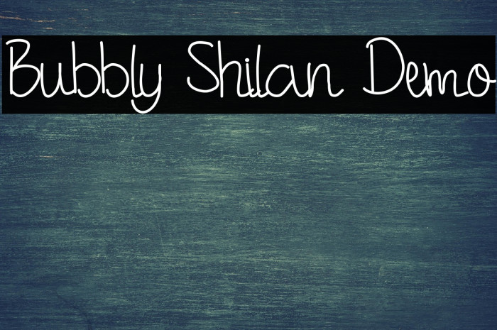 Bubbly Shilan Demo Example 2