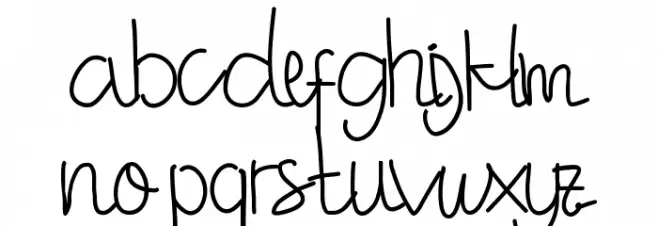 Bubbly Shilan Demo Schriftart Kleinbuchstaben