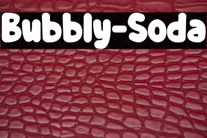 Bubbly-Soda Example 3
