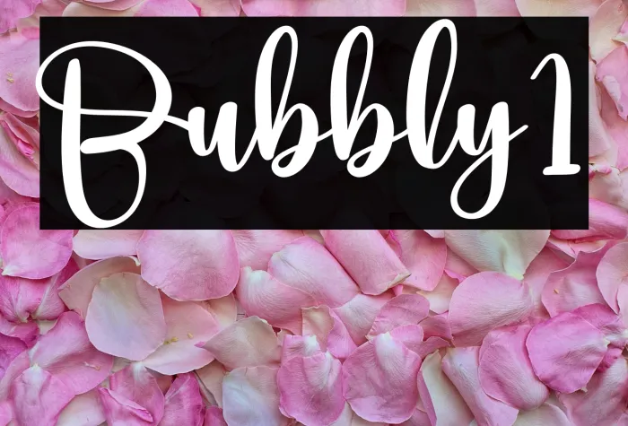 Bubbly1 Example 1