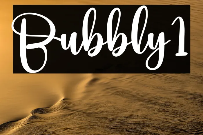 Bubbly1 Example 2