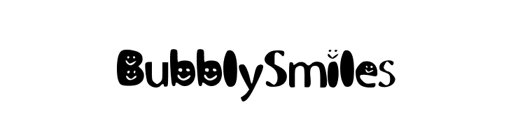 BubblySmiles Font