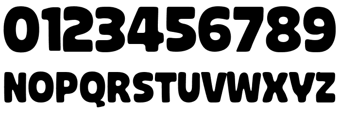 Bublah Personal Use Regular Font OTHER CHARS