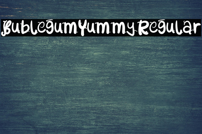 BublegumYummyRegular Example 3