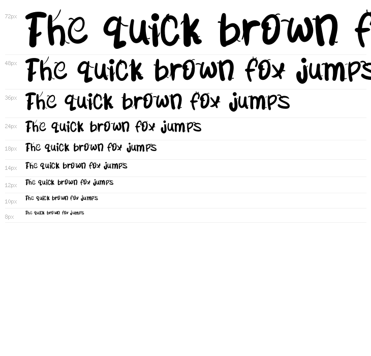 BublegumYummyRegular Waterfall