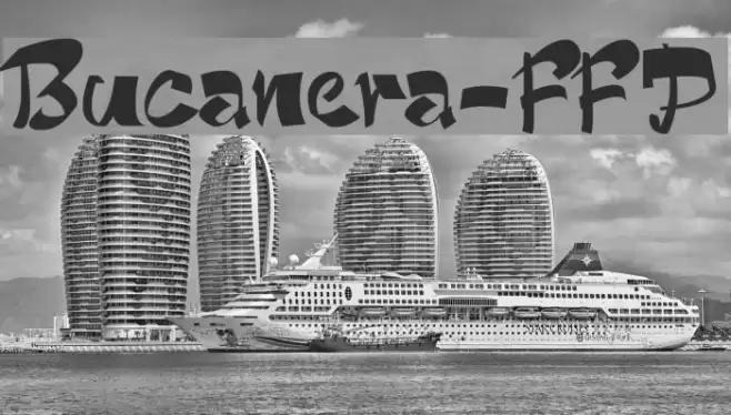 Bucanera-FFP Font examples