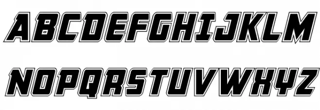 Buchanan Academy Italic Шрифта ВЕРХНИЙ