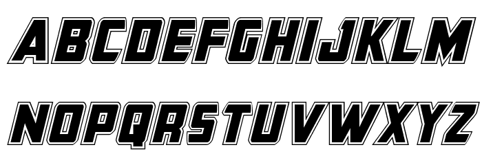 Buchanan Academy Italic Font LOWERCASE