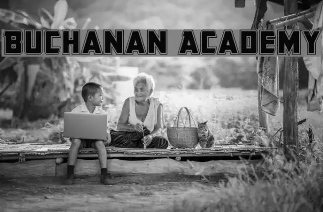 Buchanan Academy Font examples