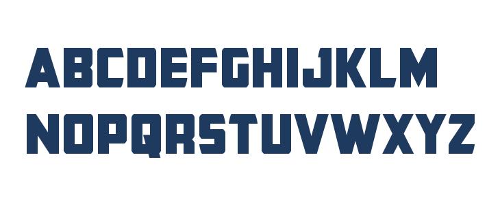 Buchanan Bold Lowercase