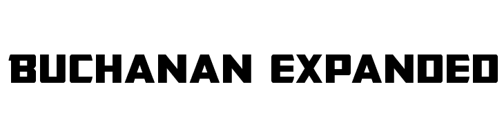 Buchanan Expanded  font caratteri gratis