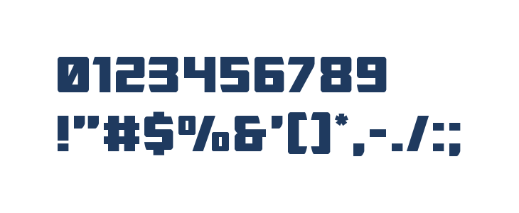 Buchanan Expanded Other Characters