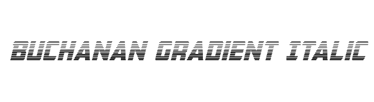 Buchanan Gradient Italic  नि: शुल्क फ़ॉन्ट्स डाउनलोड