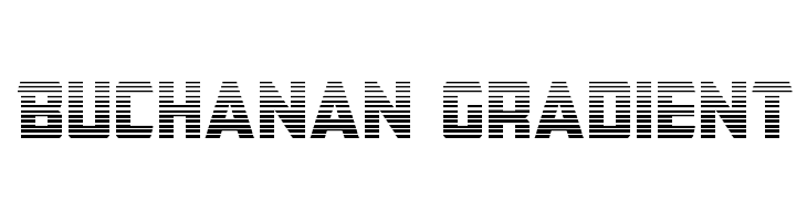 Buchanan Gradient  Free Fonts Download