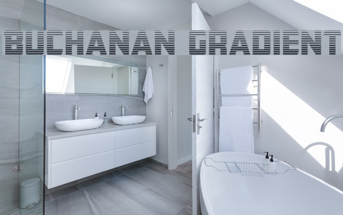 Buchanan Gradient Font examples