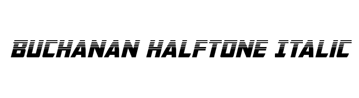 Buchanan Halftone Italic  नि: शुल्क फ़ॉन्ट्स डाउनलोड
