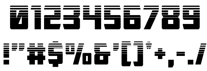 Buchanan Halftone Font OTHER CHARS