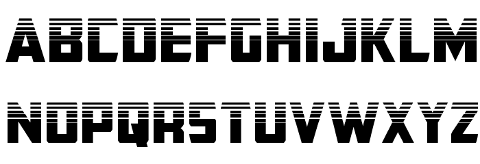 Buchanan Halftone Font LOWERCASE
