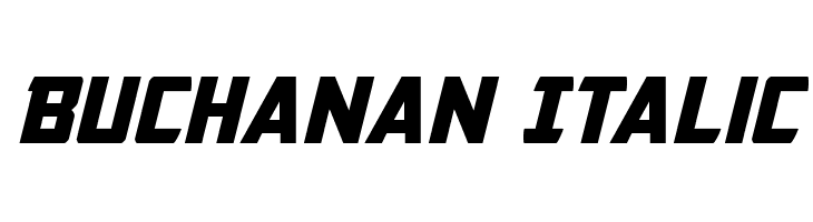 Buchanan Italic  免费字体下载