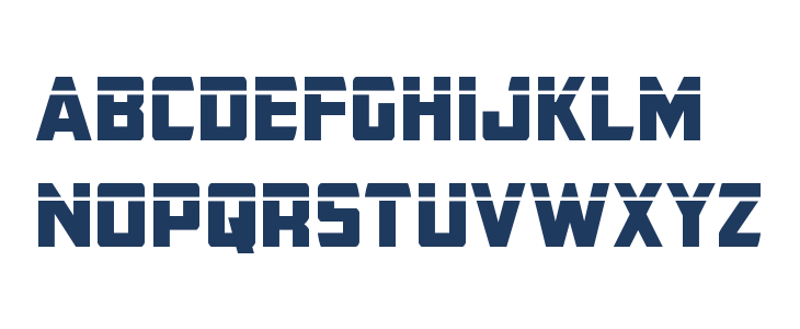 Buchanan Laser Lowercase