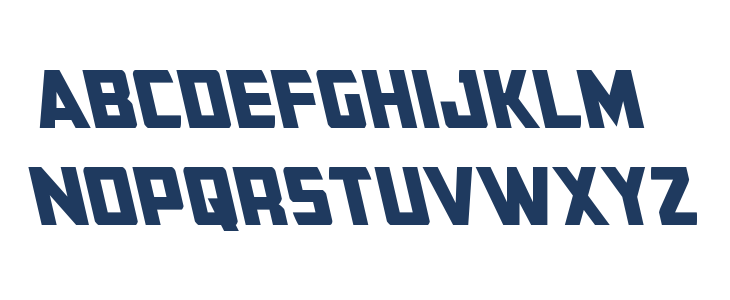 Buchanan Leftalic Lowercase