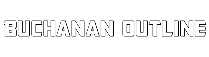 Buchanan Outline  Descarca Fonturi Gratis