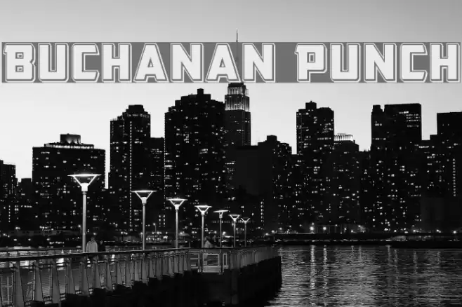 Buchanan Punch Font examples