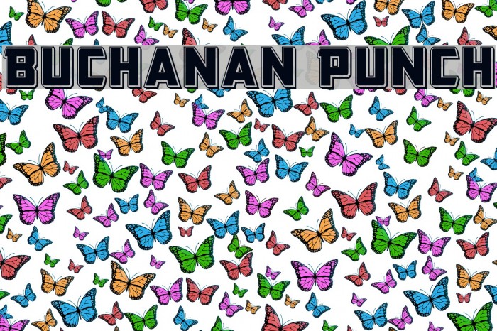 Buchanan Punch Font examples
