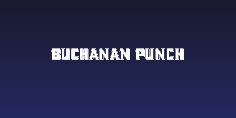 Buchanan Punch Social Header