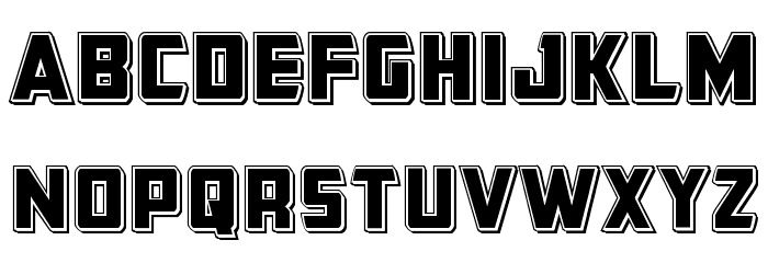 Buchanan Punch Font LOWERCASE